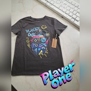New Stitch & stone  Player one t-shirt Boys size 12
